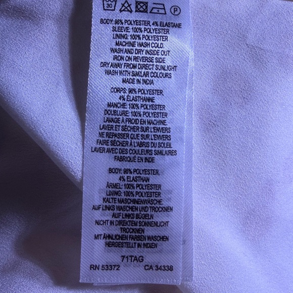 French Connection Floral Print Floral Print Domed Midi Dress size M - Picture 8 of 8